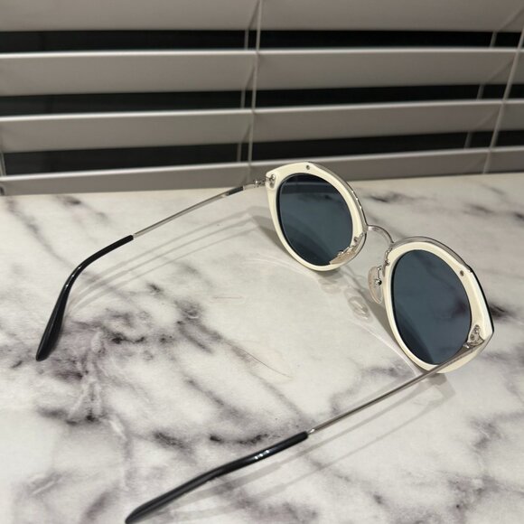 Project Prada SPR 18U Conceptual Sunglasses Black/Silver Frame PRESCRIPTION Lens - Picture 4 of 6